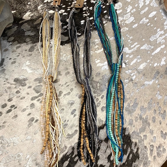 NEW Multi-Bead Strand Y-Necklace - Hematite - Picture 2 of 2